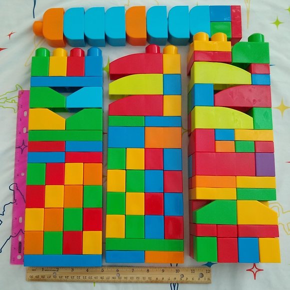 Mega Blok Other - Preschooler Toy - MEGA BLOKS - 115 pieces